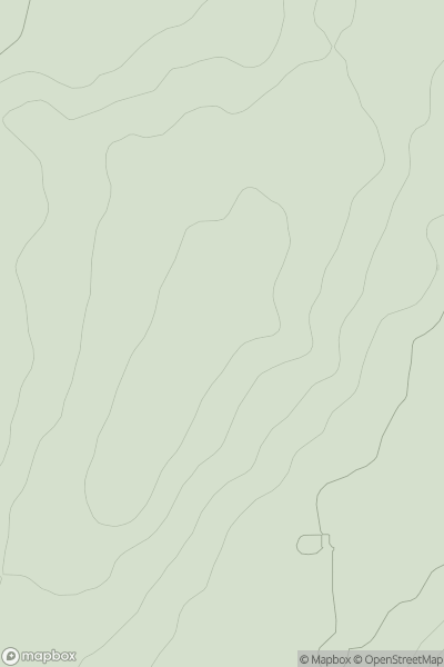 Thumbnail image for Druim Dhubh showing contour plot for surrounding peak