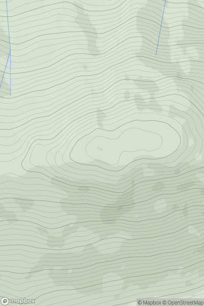 Thumbnail image for Monadh Gorm showing contour plot for surrounding peak
