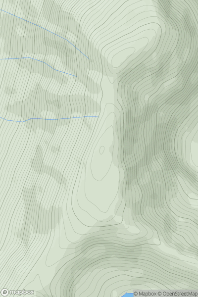 Thumbnail image for Sail Chaorainn showing contour plot for surrounding peak