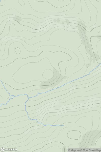 Thumbnail image for Bolinn Hill showing contour plot for surrounding peak
