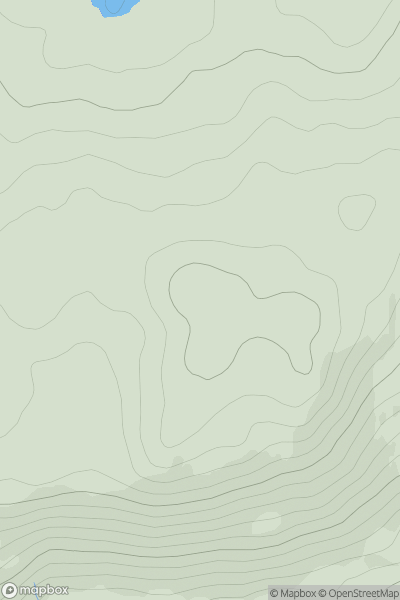 Thumbnail image for Monadh Seann-talaimh showing contour plot for surrounding peak