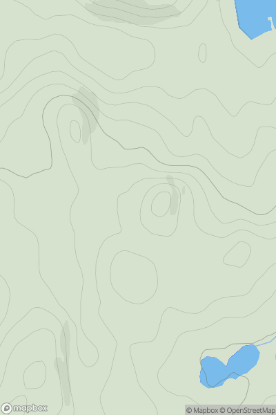 Thumbnail image for Ruemach Hill showing contour plot for surrounding peak