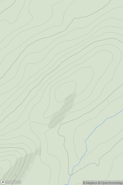 Thumbnail image for Carn Bingally NE Top showing contour plot for surrounding peak