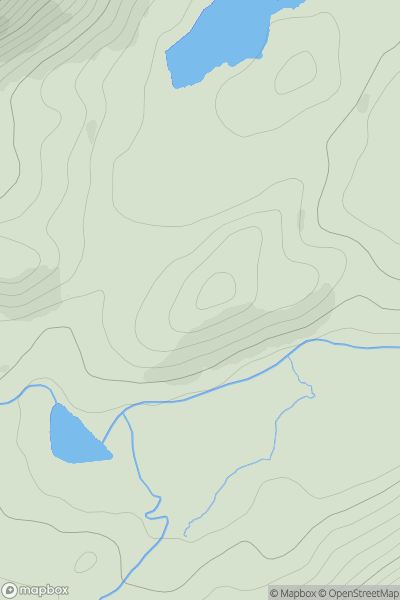 Thumbnail image for Torran Beithe showing contour plot for surrounding peak