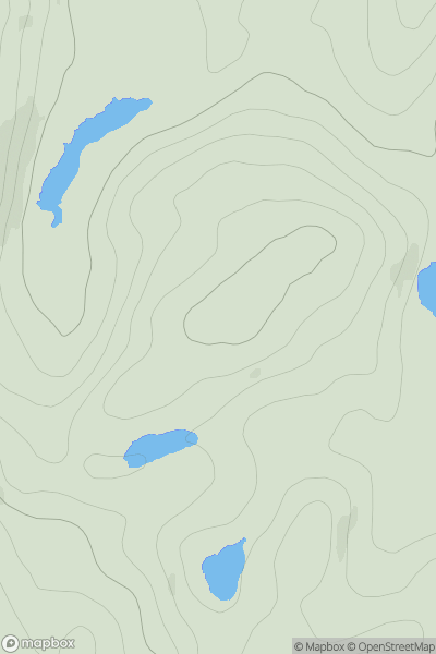 Thumbnail image for Carn an Sgumbain NE Top showing contour plot for surrounding peak