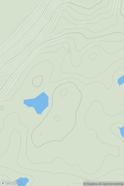 Thumbnail image for Torr a' Chleibh showing contour plot for surrounding peak