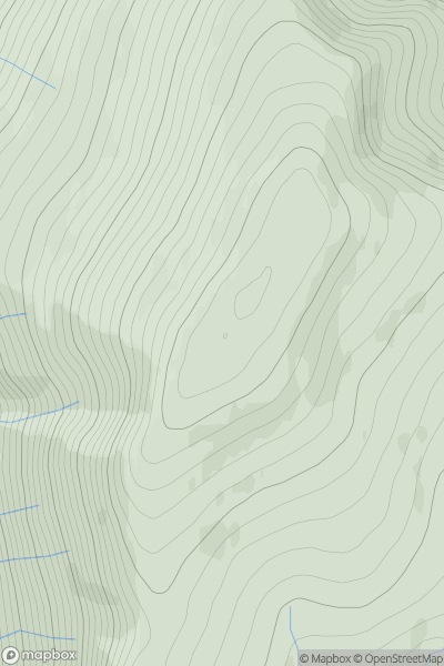 Thumbnail image for Moruisg showing contour plot for surrounding peak