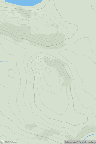 Thumbnail image for Torr Liath showing contour plot for surrounding peak