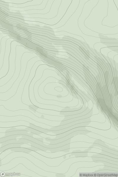 Thumbnail image for Bac an Eich showing contour plot for surrounding peak