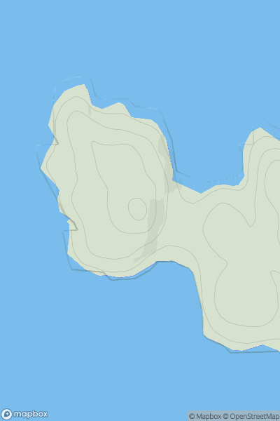 Thumbnail image for Carr Mor showing contour plot for surrounding peak