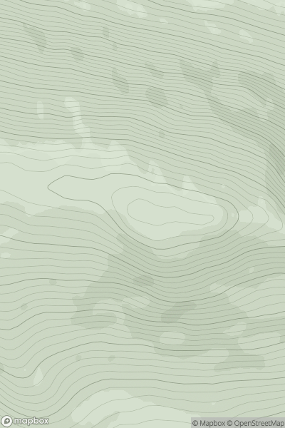 Thumbnail image for Meall na Faochaig showing contour plot for surrounding peak