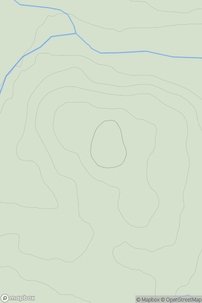Thumbnail image for Carn an t-Sneachda showing contour plot for surrounding peak