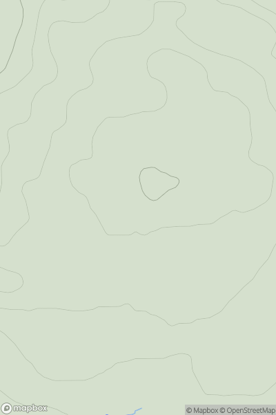 Thumbnail image for Carn na Craoibhe-caoruinn showing contour plot for surrounding peak