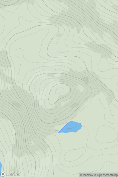 Thumbnail image for Carn Faire nan Con showing contour plot for surrounding peak