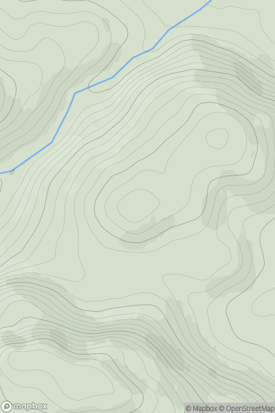 Thumbnail image for Coimhleum showing contour plot for surrounding peak