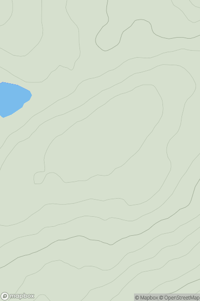 Thumbnail image for Hill of Tain showing contour plot for surrounding peak