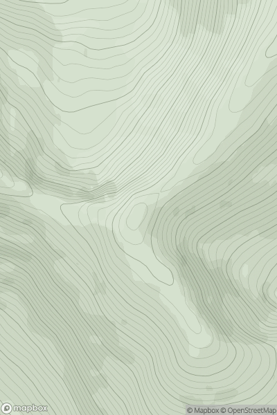 Thumbnail image for An Riabhachan SW Top showing contour plot for surrounding peak