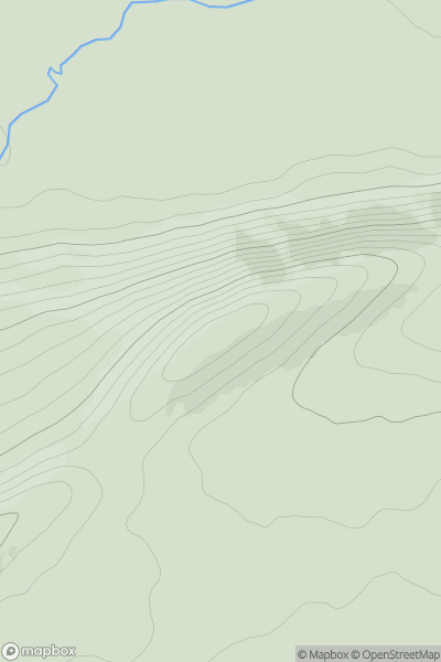 Thumbnail image for Knock Farril showing contour plot for surrounding peak