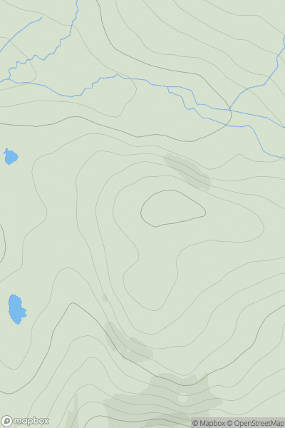 Thumbnail image for Creagan na h-Uamha showing contour plot for surrounding peak