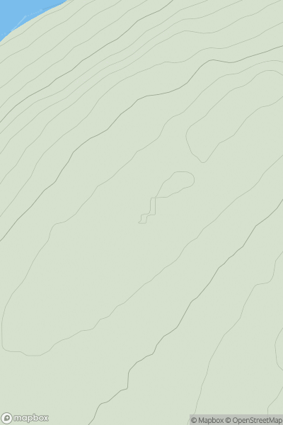Thumbnail image for Kinbeachie Hill showing contour plot for surrounding peak