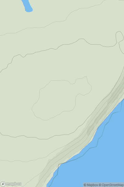 Thumbnail image for Meikle Tarrel Hill showing contour plot for surrounding peak