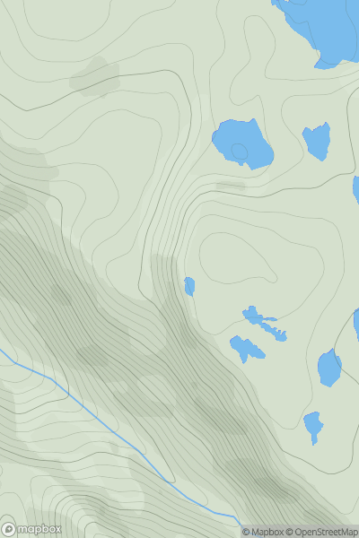 Thumbnail image for An Sniomh showing contour plot for surrounding peak