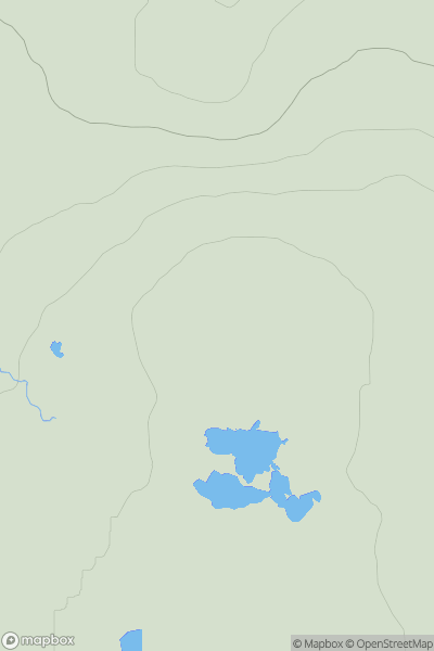 Thumbnail image for Knockfin Heights showing contour plot for surrounding peak