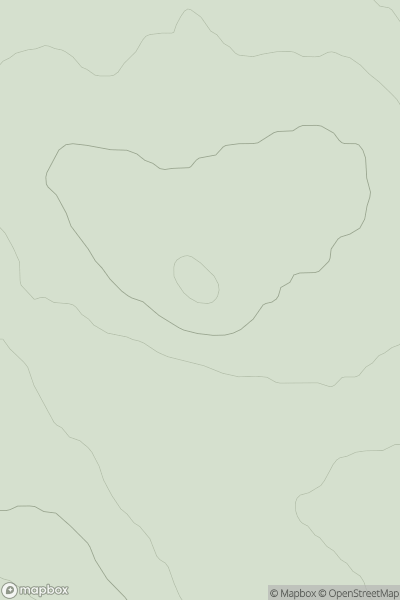 Thumbnail image for Carn nan Ceannaichean showing contour plot for surrounding peak