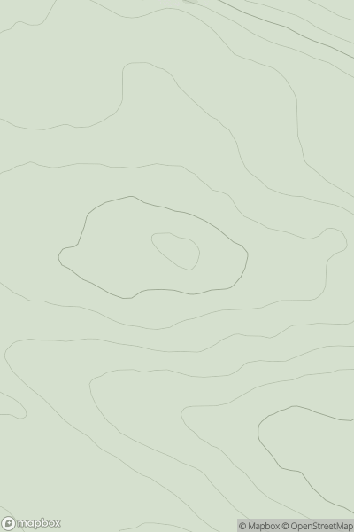 Thumbnail image for Creagan Glas showing contour plot for surrounding peak