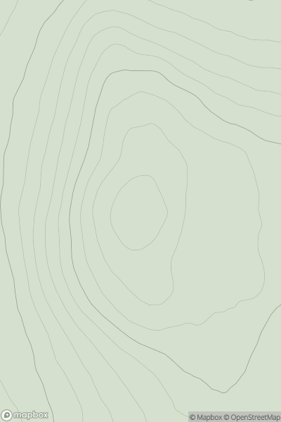 Thumbnail image for Cnoc Bad a' Ghille Dhuibh showing contour plot for surrounding peak