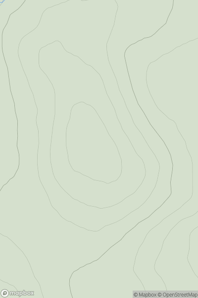 Thumbnail image for Cnoc na Saobhaidhe showing contour plot for surrounding peak