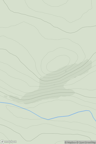 Thumbnail image for Conachreag showing contour plot for surrounding peak