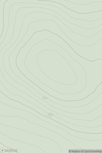 Thumbnail image for An Cnoc Buidhe showing contour plot for surrounding peak