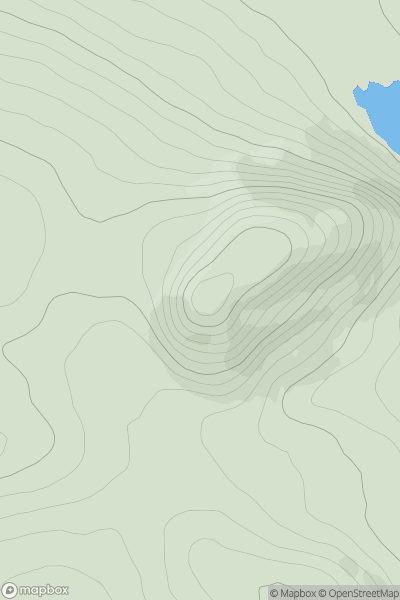 Thumbnail image for Ben Tarvie showing contour plot for surrounding peak