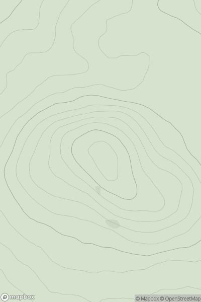 Thumbnail image for Cnoc Ard an Tionail showing contour plot for surrounding peak
