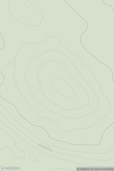 Thumbnail image for Cnoc Neill showing contour plot for surrounding peak