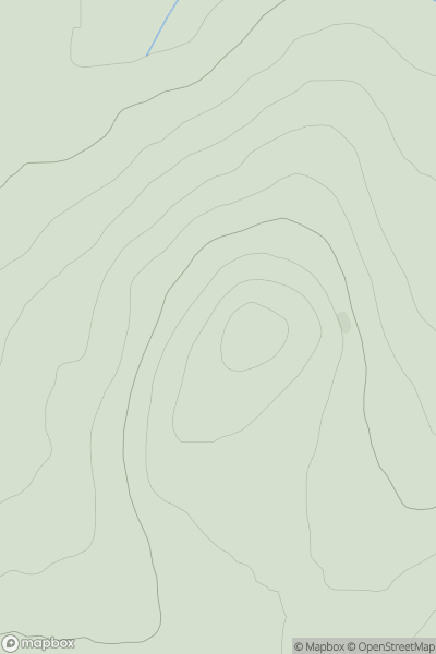 Thumbnail image for Cnoc a' Chrom-uillt showing contour plot for surrounding peak
