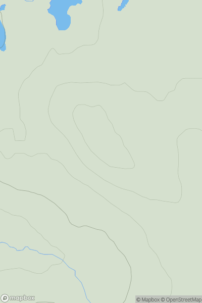 Thumbnail image for Leathad Salach showing contour plot for surrounding peak