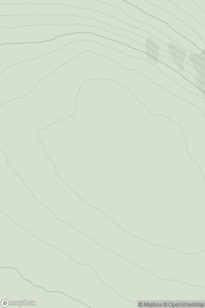Thumbnail image for Meall na h-Amaite showing contour plot for surrounding peak