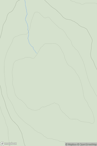 Thumbnail image for Sean Airigh showing contour plot for surrounding peak