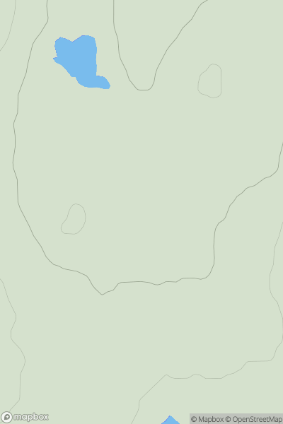 Thumbnail image for Cnoc Badaireach na Gaoithe showing contour plot for surrounding peak