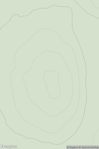 Thumbnail image for Cnoc na h-Uidhe showing contour plot for surrounding peak