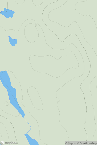 Thumbnail image for Bruach Apigill showing contour plot for surrounding peak