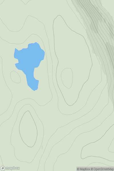 Thumbnail image for Naver Rock showing contour plot for surrounding peak