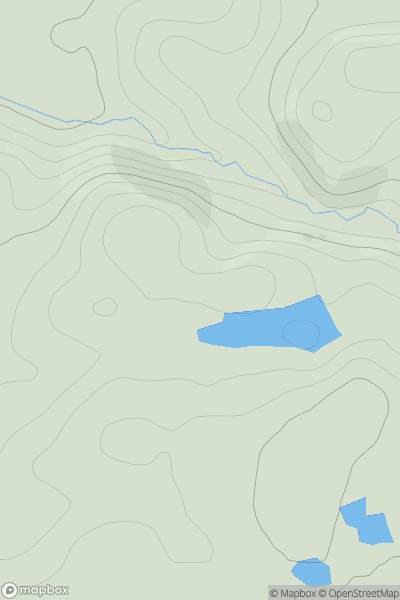 Thumbnail image for Cnoc na h-Airbhe showing contour plot for surrounding peak