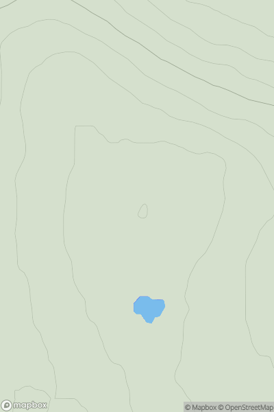 Thumbnail image for Hill of Olrig showing contour plot for surrounding peak