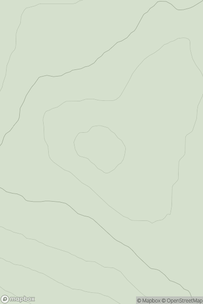 Thumbnail image for Hill of Stemster showing contour plot for surrounding peak