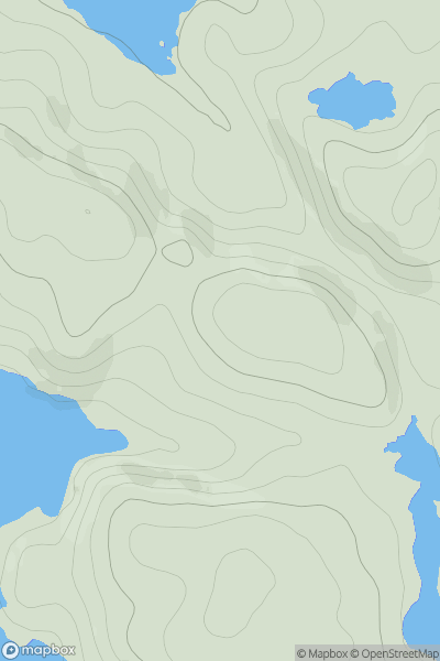 Thumbnail image for Badnambreac showing contour plot for surrounding peak