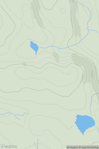 Thumbnail image for Cnoc Fiscary showing contour plot for surrounding peak