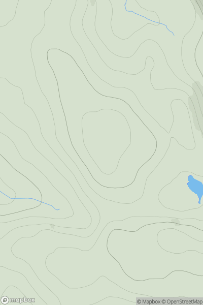 Thumbnail image for Cnoc Farr showing contour plot for surrounding peak